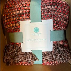 Harmony Throw Martha Stewart new with tags